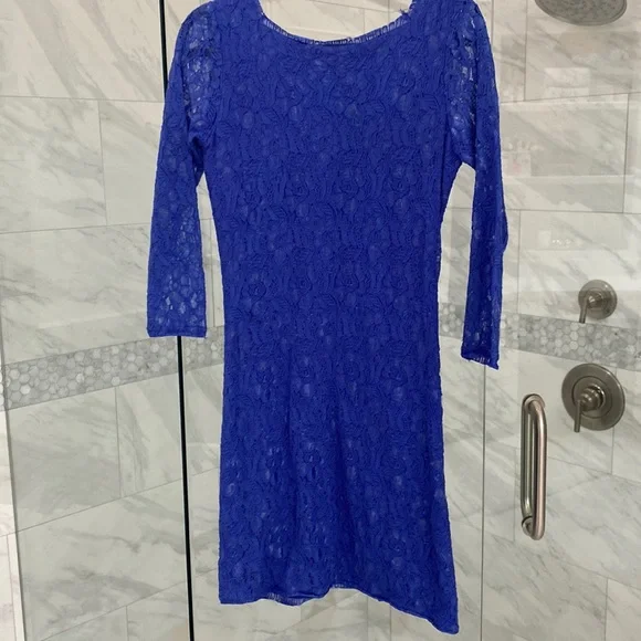 saks fifth avenue blue dress Marina Silky Maxi Dress main image 1
